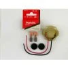 Makita 638462-8 Original Lagerschild +Kohlebürsten CB-430+Makita Kappen 643929-3 Für Makita HR240D
