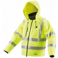 Makita Akku-Thermojacke Größe 2XL Reflektor, Ohne Akku, Ohne Ladegerät - DCJ206Z2XL