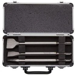Makita D-42357 SDS-plus Spitzmeissel, Flachmeißel, Breitmeißel Set 3 Tlg.