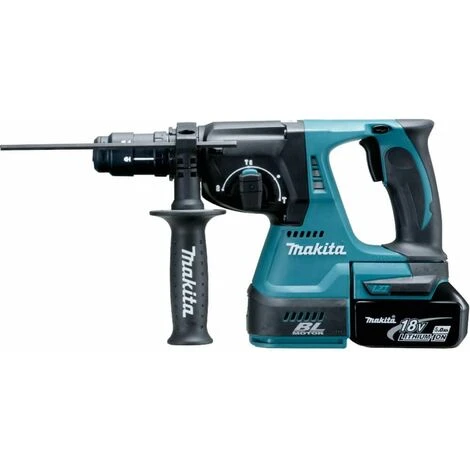 MAKITA 18V Akku-Kombihammer DHR243RTJ | 2x Akku 5.0Ahim Makpac 2 MAKITA 18V Akku-Kombihammer DHR243RTJ | 2x Akku 5.0Ahim Makpac – Bild 2