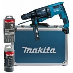 MAKITA Kombihammer SDS-Plus HR2631FT13 | Inkl. Zubehör & Alukoffer