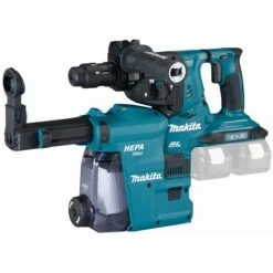 MAKITA 2x18V Akku Kombihammer SDS Plus DHR283ZWJU Inkl. Staubabsaugung DX09 Ohne Akku Ohne Ladegerät