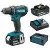 MAKITA 18V Akku-Bohrschrauber DDF482RFJ | 2x Akkus 3.0 Ahim Makpac