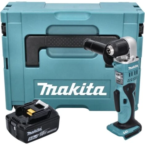 Makita DDA 351 T1J Akku Winkelbohrmaschine 18 V 13,5 Nm + 1x Akku 5,0 Ah + Makpac - Ohne Ladegerät 2 Makita DDA 351 T1J Akku Winkelbohrmaschine 18 V 13,5 Nm + 1x Akku 5,0 Ah + Makpac - Ohne Ladegerät – Bild 2