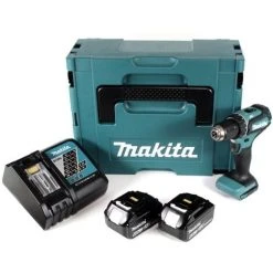 Makita DDF 485 RGJ Akku Bohrschrauber 18V 50Nm Im Makpac + 2x 6,0 Ah Akku + Ladegerät