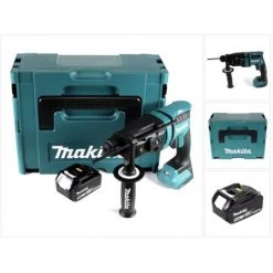 Makita DHR 182 T1J Akku Bohrhammer 18V 1,7J SDS Plus Brushless + 1x Akku 5,0Ah + Makpac - Ohne Ladegerät 8 Makita DHR 182 T1J Akku Bohrhammer 18V 1,7J SDS Plus Brushless + 1x Akku 5,0Ah + Makpac - Ohne Ladegerät -MAKITA SHOP 19363414 4