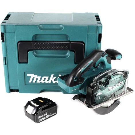 Makita DCS 553 G1J Akku Metallhandkreissäge 18V 150 Mm Brushelss + 1x Akku 6,0Ah + Makpac - Ohne Ladegerät 2 Makita DCS 553 G1J Akku Metallhandkreissäge 18V 150 Mm Brushelss + 1x Akku 6,0Ah + Makpac - Ohne Ladegerät – Bild 2