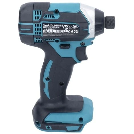 Makita DTD 152 Z Akku Schlagschrauber 18V 165Nm Solo - Ohne Akku, Ohne Ladegerät 5 Makita DTD 152 Z Akku Schlagschrauber 18V 165Nm Solo - Ohne Akku, Ohne Ladegerät – Bild 5