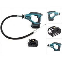 Makita DVR 450 T1 Akku Betonverdichter 18V + 1x Akku 5,0 Ah - Ohne Ladegerät