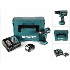 Makita DDF 459 RT1J Akku Bohrschrauber 18V 45Nm Im Makpac + 1x 5,0 Ah Akku + Ladegerät -MAKITA SHOP 19365471 5