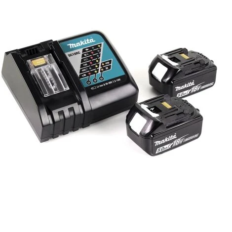 Makita DCL 180 RT W Akku Staubsauger 18 V Weiß + 2x Akku 5,0 Ah + Ladegerät 5 Makita DCL 180 RT W Akku Staubsauger 18 V Weiß + 2x Akku 5,0 Ah + Ladegerät – Bild 5