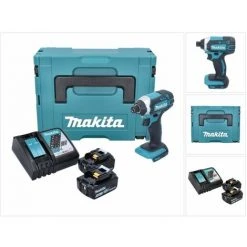 Makita DTD 152 RTJ Akku Schlagschrauber 18V 165Nm + 2x Akkus 5,0Ah + Schnellladegerät Im Makpac 2 9 Makita DTD 152 RTJ Akku Schlagschrauber 18V 165Nm + 2x Akkus 5,0Ah + Schnellladegerät Im Makpac 2 -MAKITA SHOP 19365626 5