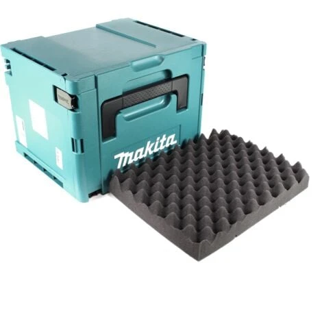 Makita MAKPAC 4 Systemkoffer - Mit Universaleinlage Für Makita 18 V Akku Geräte Schrauber Sägen Schleifer 1 Makita MAKPAC 4 Systemkoffer - Mit Universaleinlage Für Makita 18 V Akku Geräte Schrauber Sägen Schleifer