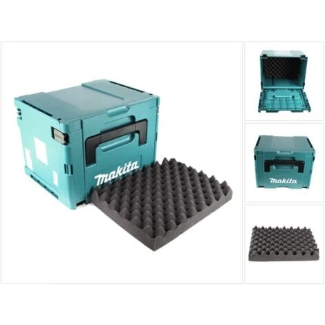 Makita MAKPAC 4 Systemkoffer - Mit Universaleinlage Für Makita 18 V Akku Geräte Schrauber Sägen Schleifer 2 Makita MAKPAC 4 Systemkoffer - Mit Universaleinlage Für Makita 18 V Akku Geräte Schrauber Sägen Schleifer – Bild 2