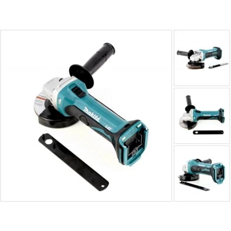 Makita BGA 452 Z 18 V Li-ion 115 Mm Akku Winkelschleifer - Solo 1 Makita BGA 452 Z 18 V Li-ion 115 Mm Akku Winkelschleifer - Solo