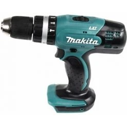 Makita DHP 453 FX12 Akku Schlagbohrschrauber 18V 42Nm + 1x 3,0Ah + Ladegerät + 101tlg Zubehör Set + Koffer