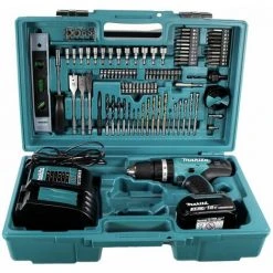 Makita DHP 453 FX12 Akku Schlagbohrschrauber 18V 42Nm + 1x 3,0Ah + Ladegerät + 101tlg Zubehör Set + Koffer 8 Makita DHP 453 FX12 Akku Schlagbohrschrauber 18V 42Nm + 1x 3,0Ah + Ladegerät + 101tlg Zubehör Set + Koffer -MAKITA SHOP 19378905 4