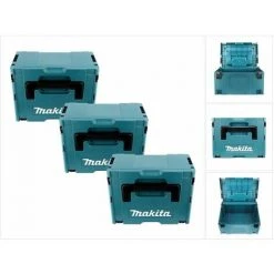 Makita MAKPAC Systemkoffer Gr. 3 Im 3er-Set
