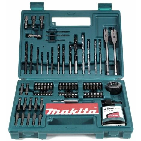 Makita DHP 482 STK Akku Schlagbohrschrauber 18V 62Nm + 1x Akku 5,0Ah + Ladegerät + 100 Tlg. Bit Bohrer Set + Koffer 4 Makita DHP 482 STK Akku Schlagbohrschrauber 18V 62Nm + 1x Akku 5,0Ah + Ladegerät + 100 Tlg. Bit Bohrer Set + Koffer – Bild 4