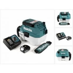 Makita DVC 750 LRT1X1 Akku Staubsauger Nass Und Trockensauger 18 V Tragbar + 1x 5,0 Ah Akku Und Lader - Ohne Zubehör -MAKITA SHOP 19379241 3