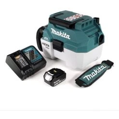 Makita DVC 750 LRT1X1 Akku Staubsauger Nass Und Trockensauger 18 V Tragbar + 1x 5,0 Ah Akku Und Lader - Ohne Zubehör -MAKITA SHOP 19379241 4