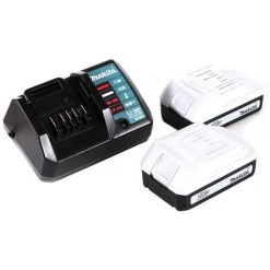 Makita HP 457 DWE 18 V Akku Schlagbohrschrauber + 2 X 1,3 Ah Akku + Ladegerät + 74 Tlg. Zubehör Set Im Werkzeugkoffer -MAKITA SHOP 19379506 5