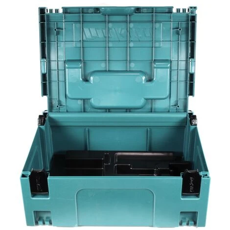 Makita MAKPAC 2 Systemkoffer - Mit Einlage 837916-4 Für Schrauber BHP / DHP / BDF / DDF / BTD / DTD 4 Makita MAKPAC 2 Systemkoffer - Mit Einlage 837916-4 Für Schrauber BHP / DHP / BDF / DDF / BTD / DTD – Bild 4