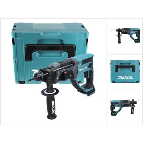 Makita DHR 202 ZJ Akku Kombihammer 18 V 2,0 J SDS Plus + Makpac - Ohne Akku, Ohne Ladegerät 1 Makita DHR 202 ZJ Akku Kombihammer 18 V 2,0 J SDS Plus + Makpac - Ohne Akku, Ohne Ladegerät