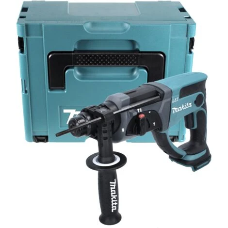 Makita DHR 202 ZJ Akku Kombihammer 18 V 2,0 J SDS Plus + Makpac - Ohne Akku, Ohne Ladegerät 2 Makita DHR 202 ZJ Akku Kombihammer 18 V 2,0 J SDS Plus + Makpac - Ohne Akku, Ohne Ladegerät – Bild 2