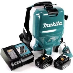Makita DVC 265 RTXU Akku Rucksackstaubsauger 36 V (2x 18 V) Brushless + 2x Akku 5,0 Ah + Ladegerät -MAKITA SHOP 19473517 3