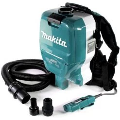 Makita DVC 265 RTXU Akku Rucksackstaubsauger 36 V (2x 18 V) Brushless + 2x Akku 5,0 Ah + Ladegerät -MAKITA SHOP 19473517 4