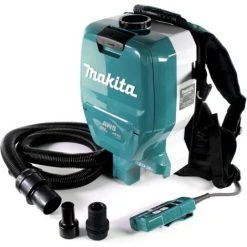 Makita DVC 265 TXU Akku Rucksackstaubsauger 36 V (2x 18 V) Brushless + 2x Akku 5,0 Ah - Ohne Ladegerät -MAKITA SHOP 19474197 3