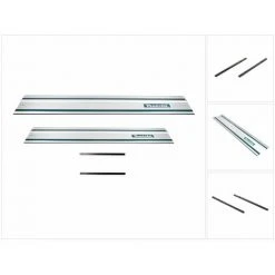 Makita Führungsschienen Set Führungsschiene 1400mm + Führungsschiene 1000mm + 2x Führungsschienenverbinder -MAKITA SHOP 19766080 5