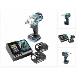 Makita DTW 285 RG Akku Schlagschrauber 18 V 280 Nm 1/2" Brushless + 2x Akku 6,0 Ah + Ladegerät -MAKITA SHOP 20200256 3