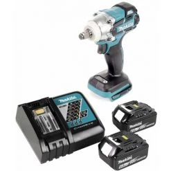 Makita DTW 285 RG Akku Schlagschrauber 18 V 280 Nm 1/2" Brushless + 2x Akku 6,0 Ah + Ladegerät -MAKITA SHOP 20200256 4