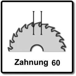 Makita CMSXF26080G SPECIALIZED EFFICUT Sägeblatt 260 X 30 X 1,65 Mm 2 Stk. ( 2x B-67284 ) 60 Zähne Für Holz