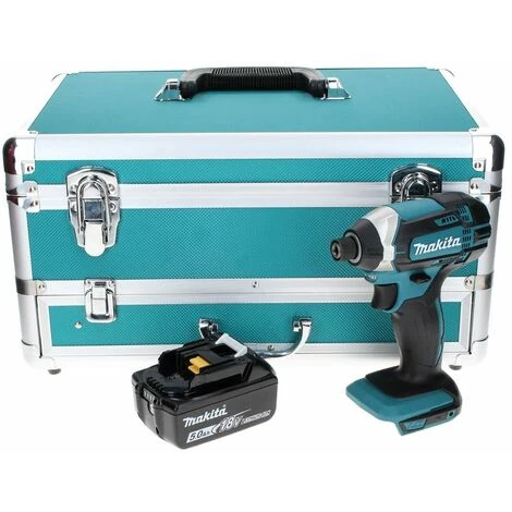 Makita DTD 152 T1TX Akku Schlagschrauber 18 V 165 Nm + 1x Akku 5,0 Ah + 70 Tlg. Bit Bohrer Set + TX Alu Koffer - Ohne Ladegerät 3 Makita DTD 152 T1TX Akku Schlagschrauber 18 V 165 Nm + 1x Akku 5,0 Ah + 70 Tlg. Bit Bohrer Set + TX Alu Koffer - Ohne Ladegerät – Bild 3