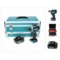 Makita DTD 152 T1TX Akku Schlagschrauber 18 V 165 Nm + 1x Akku 5,0 Ah + 70 Tlg. Bit Bohrer Set + TX Alu Koffer - Ohne Ladegerät 9 Makita DTD 152 T1TX Akku Schlagschrauber 18 V 165 Nm + 1x Akku 5,0 Ah + 70 Tlg. Bit Bohrer Set + TX Alu Koffer - Ohne Ladegerät -MAKITA SHOP 23253307 5