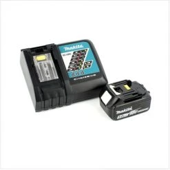 Makita DTM 51 RT1J 18V Li-Ion Akku Multifunktionswerkzeug Im Makpac + 1x BL 1850 B 5,0 Ah Li-Ion Akku + DC 18 RC Akku Schnellladegerät -MAKITA SHOP 23514548 5