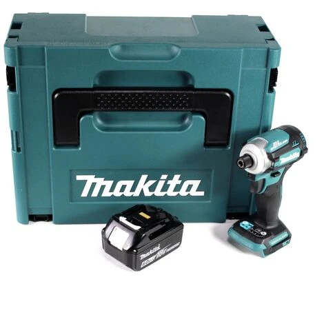 Makita DTD 171 G1J Akku Schlagschrauber 18 V 180 Nm 1/4" Brushless + 1x Akku 6,0 Ah + Makpac - Ohne Ladegerät 3 Makita DTD 171 G1J Akku Schlagschrauber 18 V 180 Nm 1/4" Brushless + 1x Akku 6,0 Ah + Makpac - Ohne Ladegerät – Bild 3