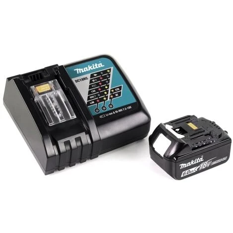 Makita DTD 171 RG1 Akku Schlagschrauber 18 V 180 Nm 1/4" Brushless + 1x Akku 6,0 Ah + Ladegerät 1 Makita DTD 171 RG1 Akku Schlagschrauber 18 V 180 Nm 1/4" Brushless + 1x Akku 6,0 Ah + Ladegerät