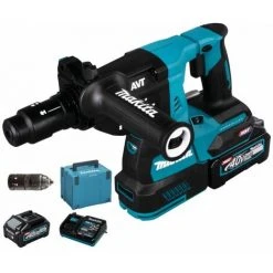 MAKITA 40V Akku-Kombihammer SDS+ HR004GM201 | 2x Akku 4,0Ah Makpac