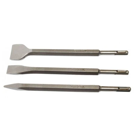 Set Mit 3 Meißelwerkzeugen SDS-Plus MAKITA - 1 Spitze + 1 Meißel + 1 Großer Meißel - D-05181 1 Set Mit 3 Meißelwerkzeugen SDS-Plus MAKITA - 1 Spitze + 1 Meißel + 1 Großer Meißel - D-05181