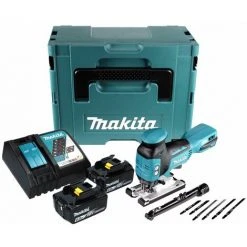 Makita DJV 181 RGJ Akku Pendelhub Stichsäge 18 V Brushless + 2x Akku 6,0 Ah + Ladegerät + Makpac -MAKITA SHOP 27395682 4