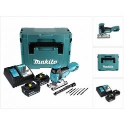 Makita DJV 181 RGJ Akku Pendelhub Stichsäge 18 V Brushless + 2x Akku 6,0 Ah + Ladegerät + Makpac -MAKITA SHOP 27395682 5