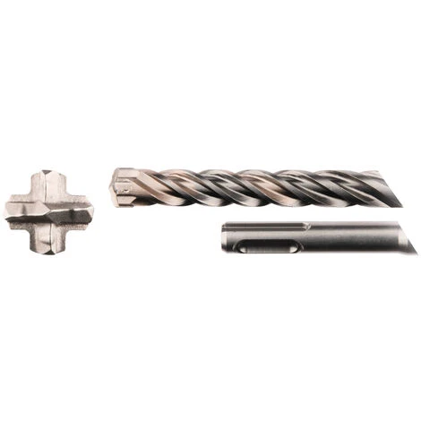 Makita NEMESIS 2 B-58481 Bohrer Hammerbohrer SDS-PLUS 14x600 Mm 4 Schneidkanten Für Beton, Keramik, Marmor Und Ziegelstein 1 Makita NEMESIS 2 B-58481 Bohrer Hammerbohrer SDS-PLUS 14x600 Mm 4 Schneidkanten Für Beton, Keramik, Marmor Und Ziegelstein