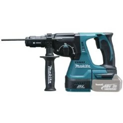 Makita Akku-Kombihammer DHR243, 18V Ohne Akku Und Ohne Ladegerät Im Karton