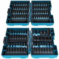 Makita Impact Black Bit Set Satz Box Bitbox Bitsortiment 90-tlg. E-03109 25/50mm