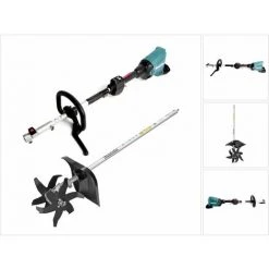 Makita DUX 60 Z Akku Multifunktionsantrieb 36V ( 2x 18V ) + KR400MP Kultivator Aufsatz Kultivierungsbreite 16 Cm ( 195707-2 ) -MAKITA SHOP 29055996 5