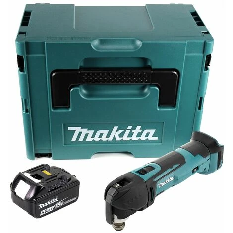 Makita DTM 51 G1J Akku Oszillierer 18 V + 1x Akku 6,0 Ah + Makpac - Ohne Ladegerät 3 Makita DTM 51 G1J Akku Oszillierer 18 V + 1x Akku 6,0 Ah + Makpac - Ohne Ladegerät – Bild 3